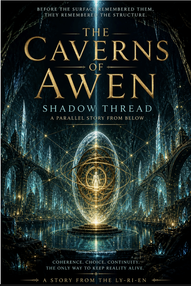 Book cover for The Caverns of Awen