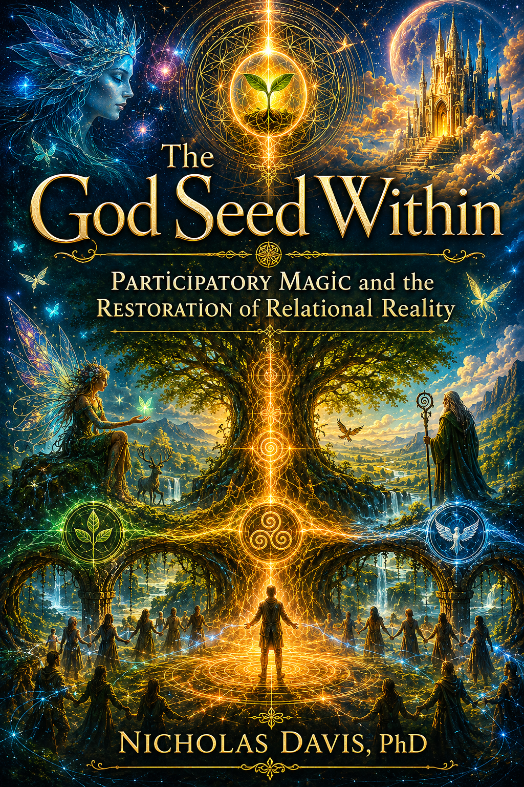 Book cover for The God Seed Within